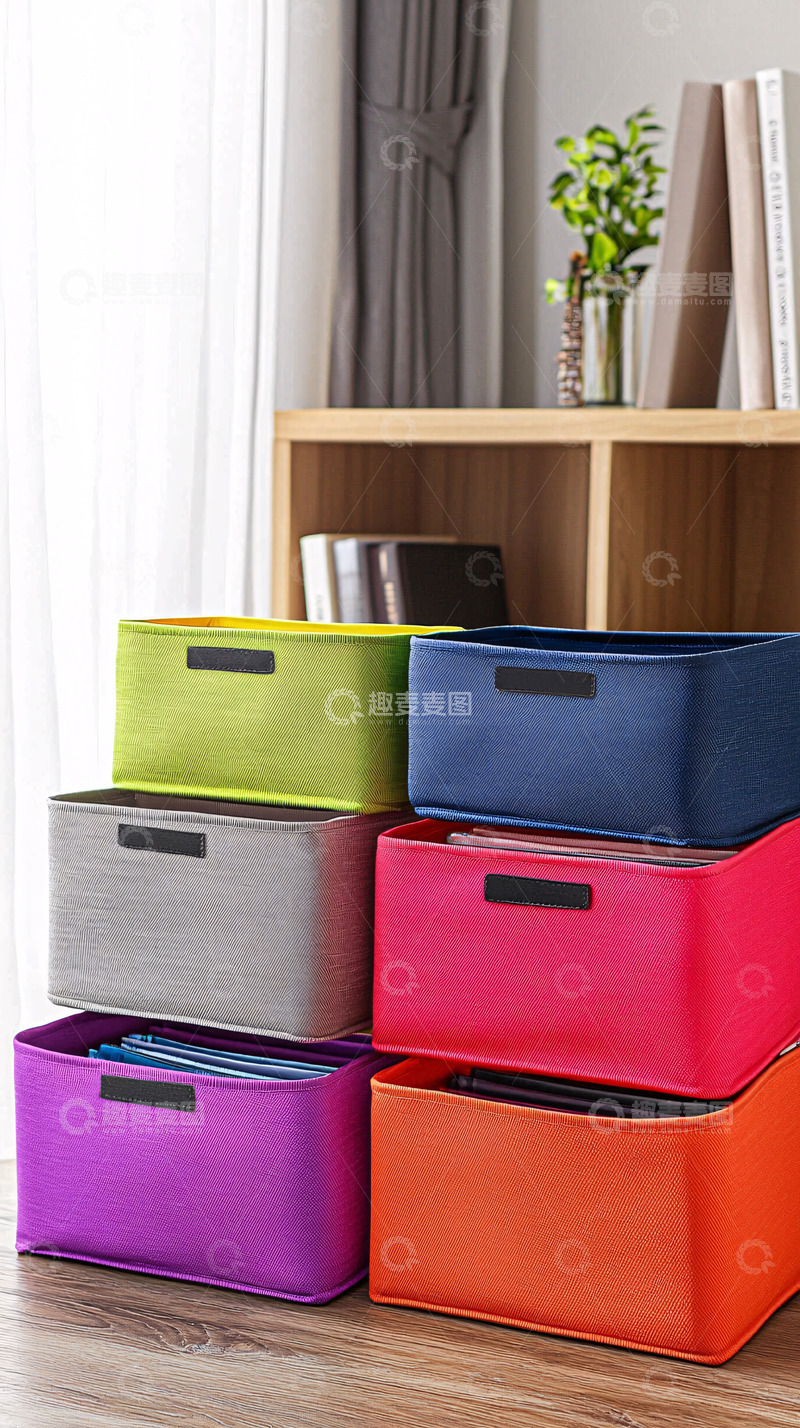 高清大图下载【趣麦麦图】-收纳盒