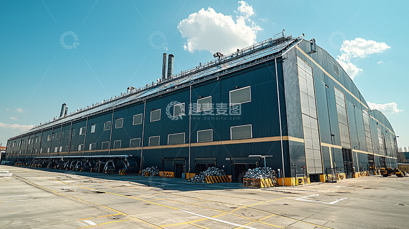 高清大图下载【趣麦麦图】工业建筑外观