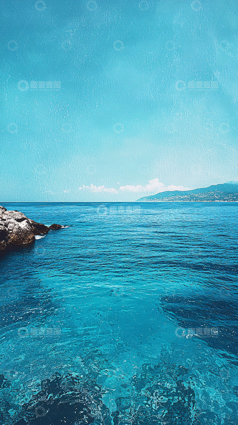 高清大图下载【趣麦麦图】碧海蓝天