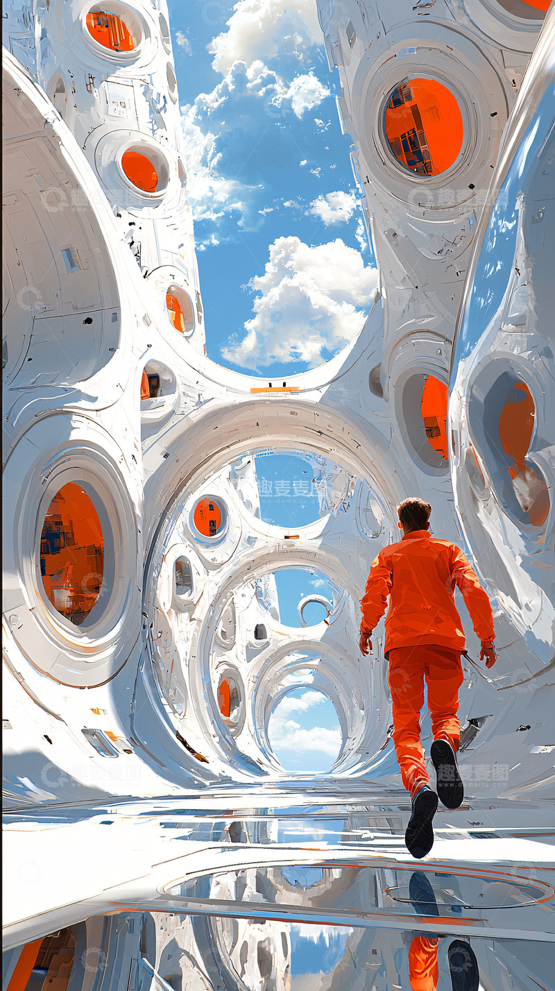 高清大图下载【趣麦麦图】未来都市