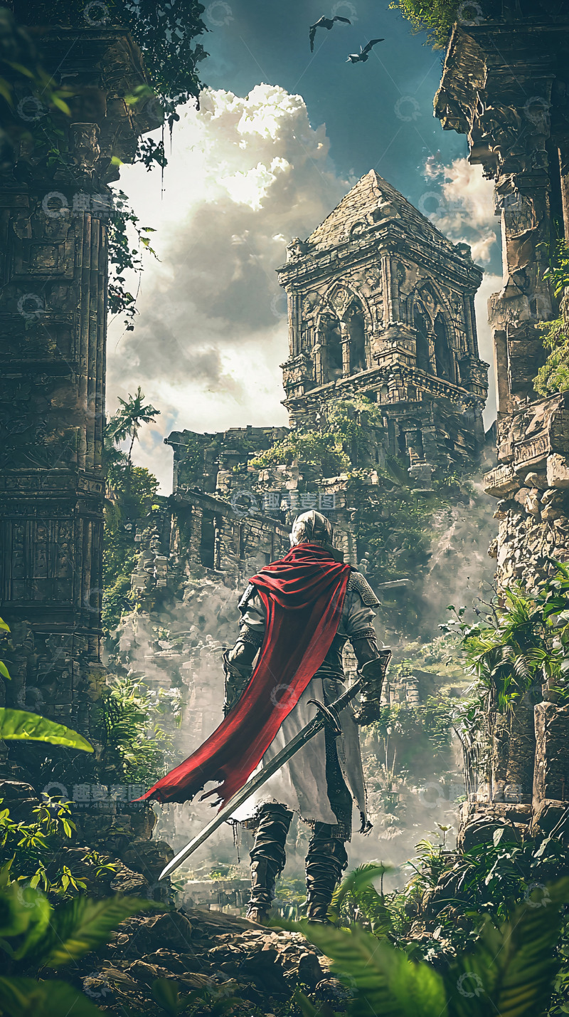 高清大图下载【趣麦麦图】骑士