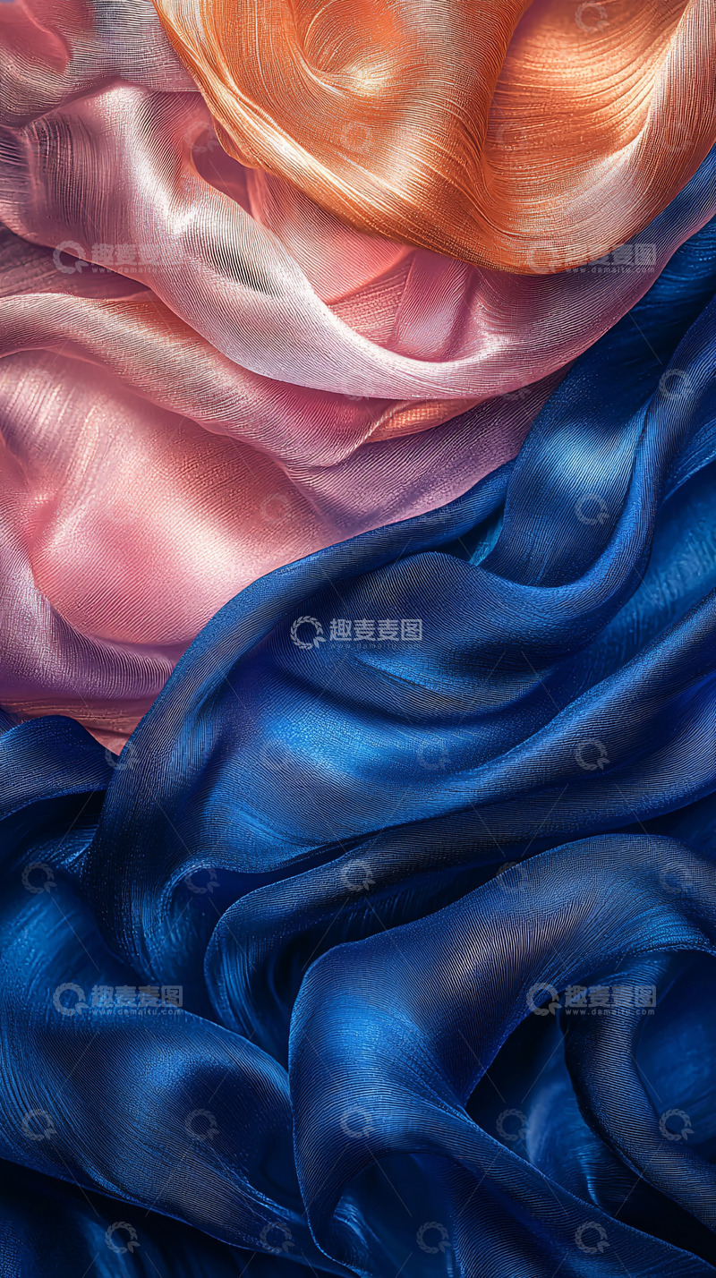 高清大图下载【趣麦麦图】丝绸质感