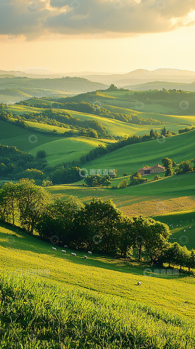 高清大图下载【趣麦麦图】绿色田园风光
