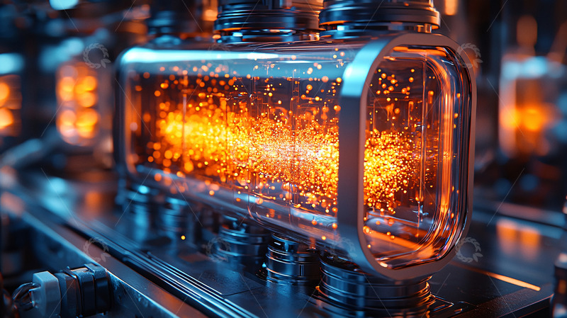 高清大图下载【趣麦麦图】未来科技感工业设备