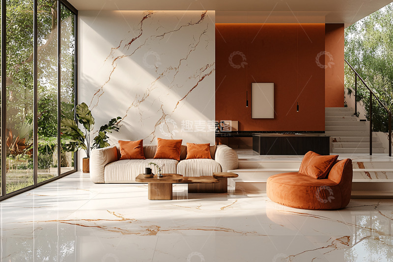 高清大图下载【趣麦麦图】现代简约客厅设计