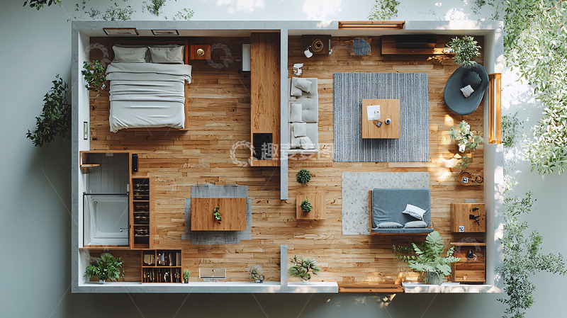 高清大图下载【趣麦麦图】鸟瞰图