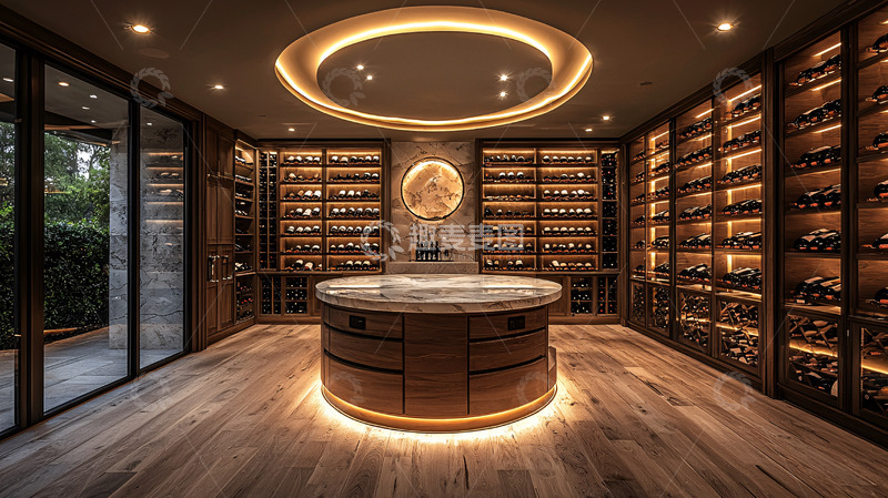 高清大图下载【趣麦麦图】高端私人酒窖