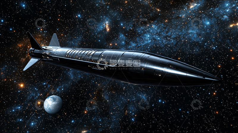 高清大图下载【趣麦麦图】宇宙飞船