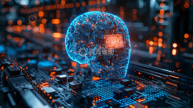高清大图下载【趣麦麦图】AI大脑