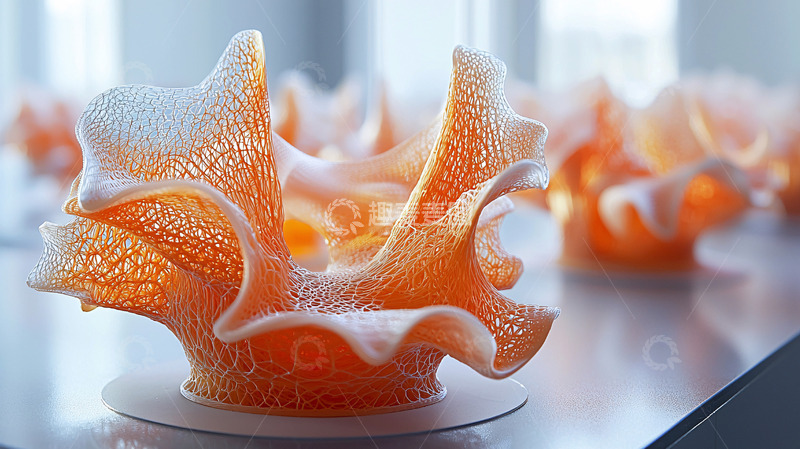 高清大图下载【趣麦麦图】3D打印珊瑚
