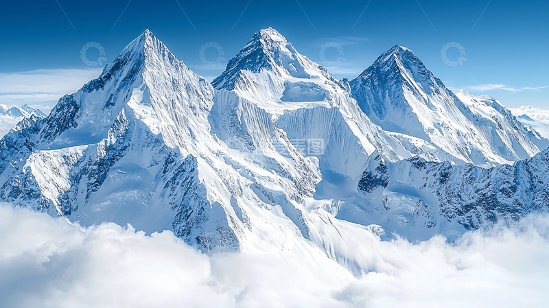 高清大图下载【趣麦麦图】雪山