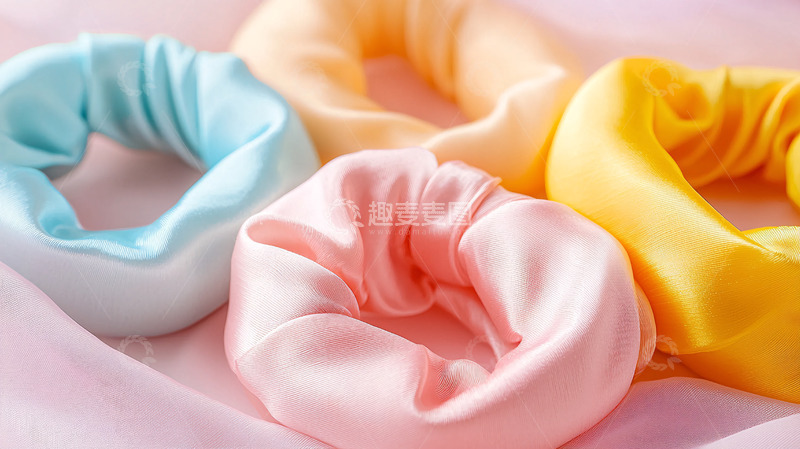 高清大图下载【趣麦麦图】丝绸发绳