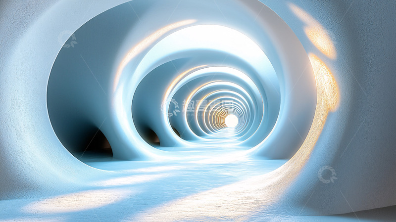 高清大图下载【趣麦麦图】光圈隧道