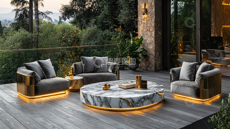 高清大图下载【趣麦麦图】户外奢华家具