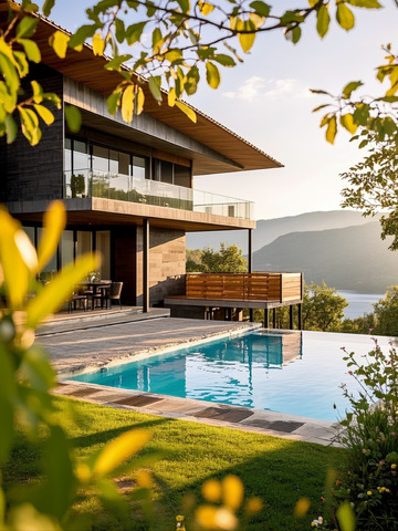 开放式庭院别墅