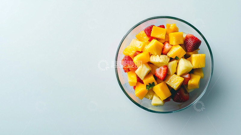 高清大图下载【趣麦麦图】鲜艳的水果沙拉