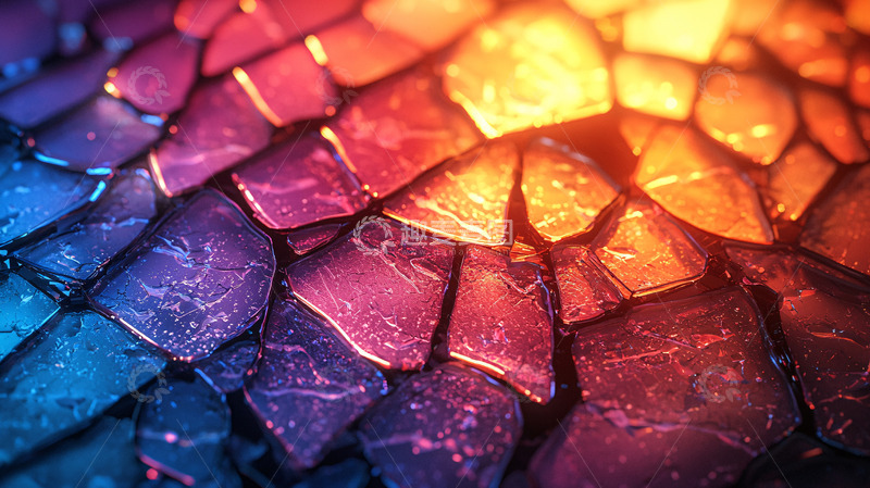 高清大图下载【趣麦麦图】彩色碎石地面