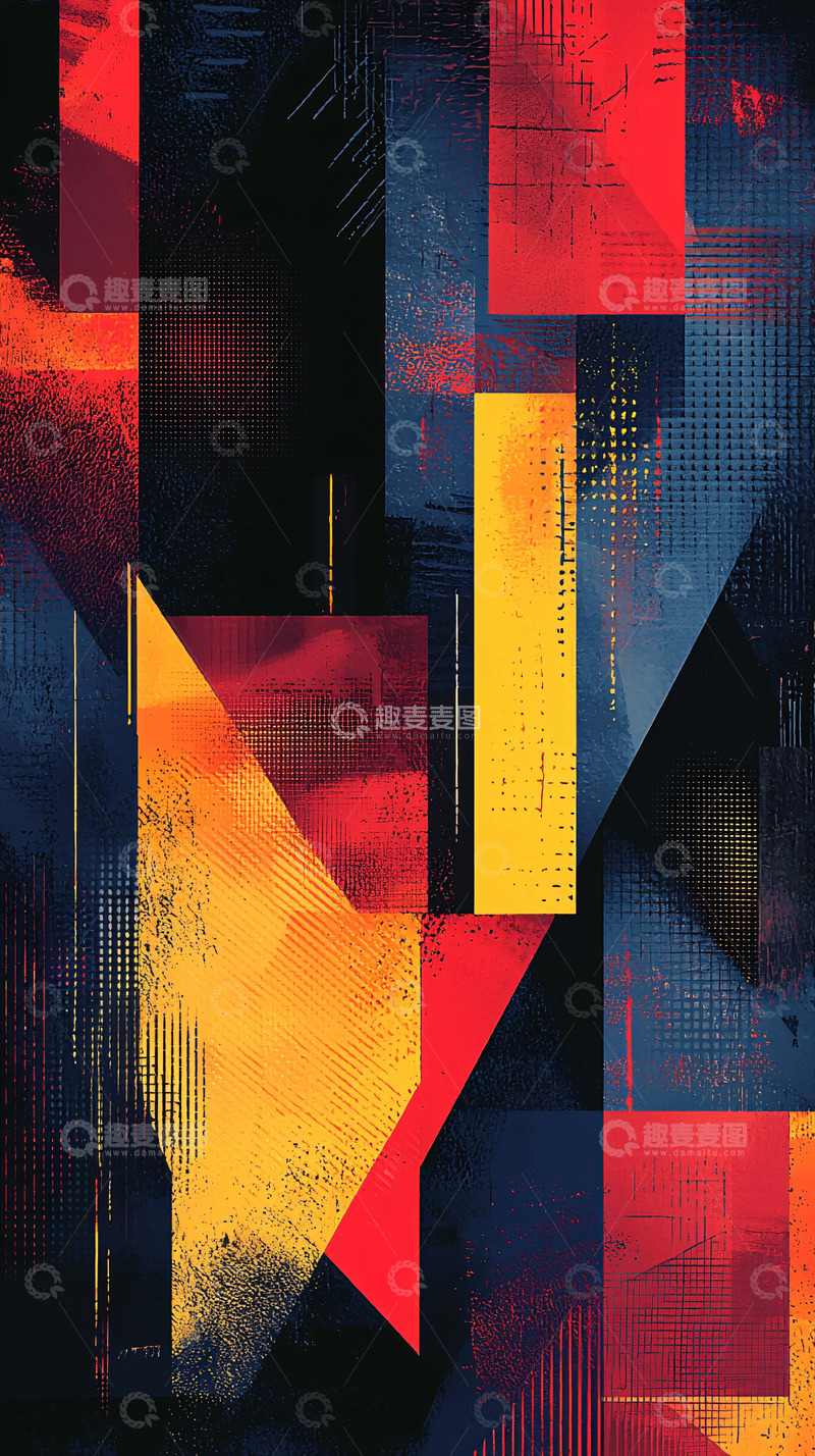 高清大图下载【趣麦麦图】抽象几何