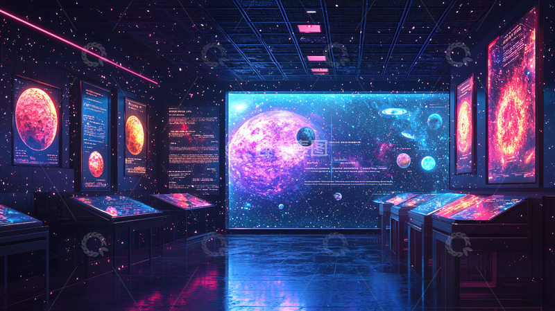 高清大图下载【趣麦麦图】宇宙科技馆