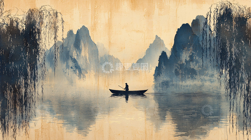 高清大图下载【趣麦麦图】水墨画