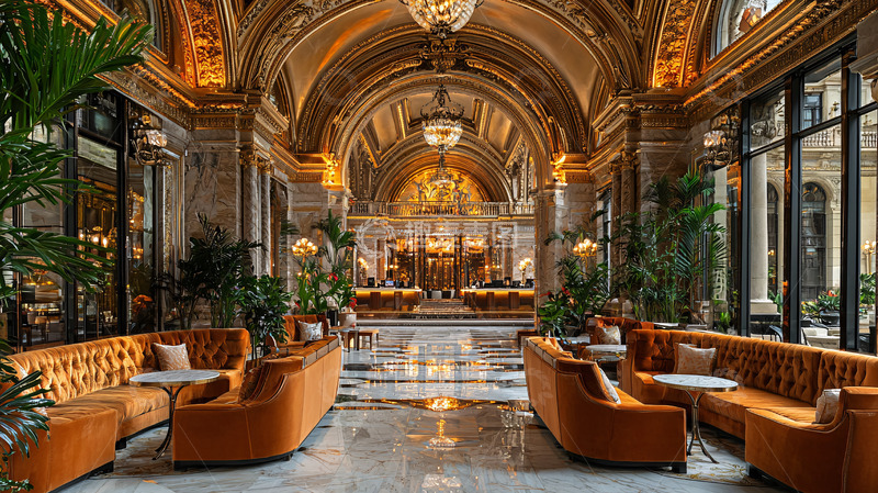 高清大图下载【趣麦麦图】奢华酒店大堂10