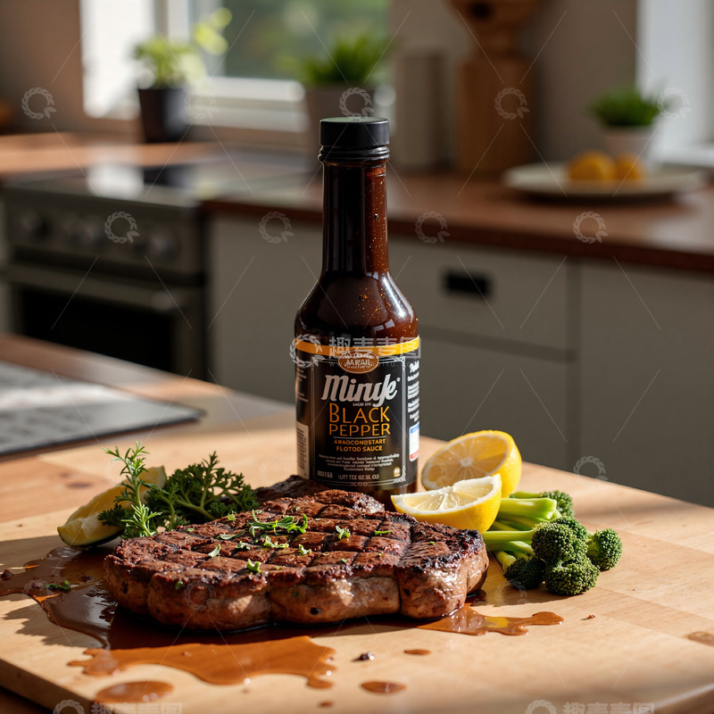 高清大图下载【趣麦麦图】牛排创意图片3
