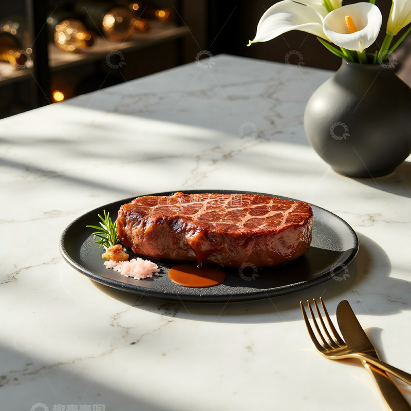 高清大图下载【趣麦麦图】牛排创意图片26