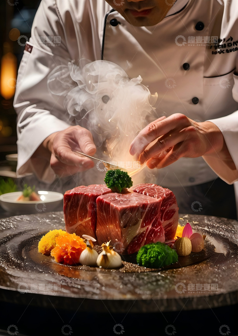 高清大图下载【趣麦麦图】牛排创意图片7