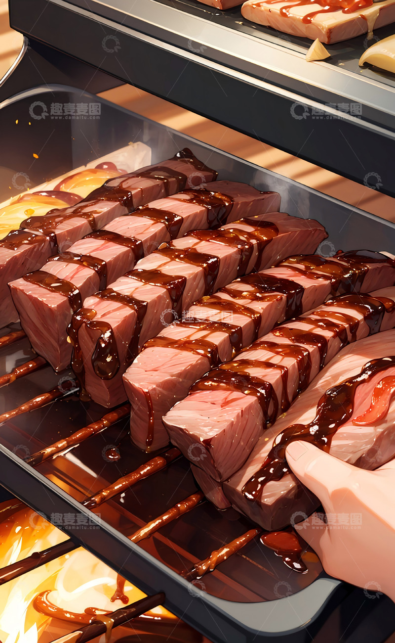 高清大图下载【趣麦麦图】牛排创意图片12