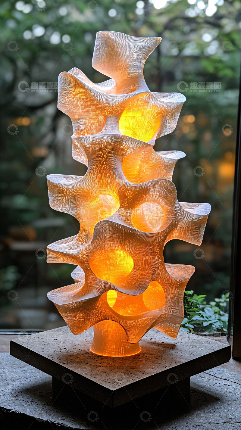 高清大图下载【趣麦麦图】抽象雕塑