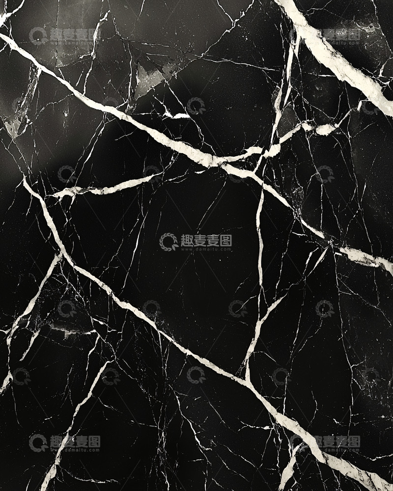 高清大图下载【趣麦麦图】黑白色大理石纹理