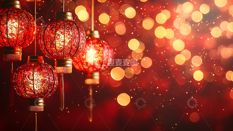 高清大图下载【趣麦麦图】红灯笼