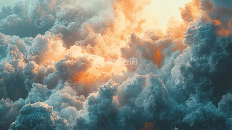 高清大图下载【趣麦麦图】光影云朵