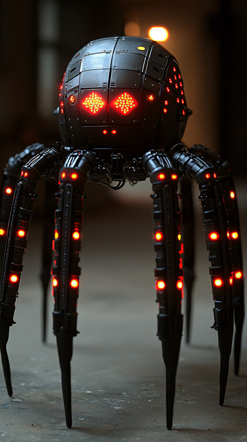 机械蜘蛛机器人