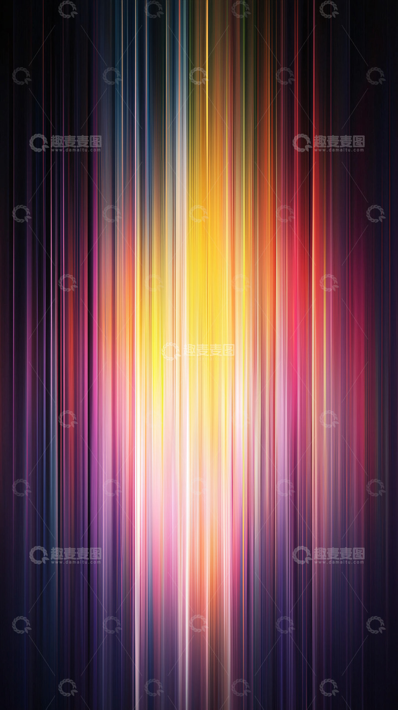 高清大图下载【趣麦麦图】彩色竖条纹背景