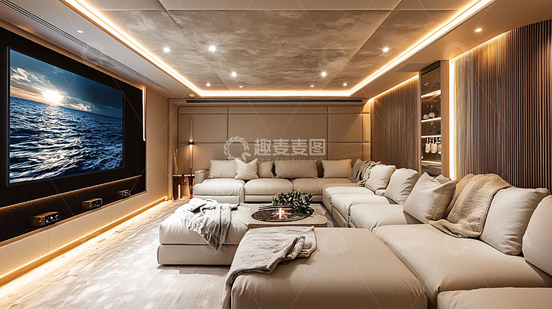 高清大图下载【趣麦麦图】高端家庭影院