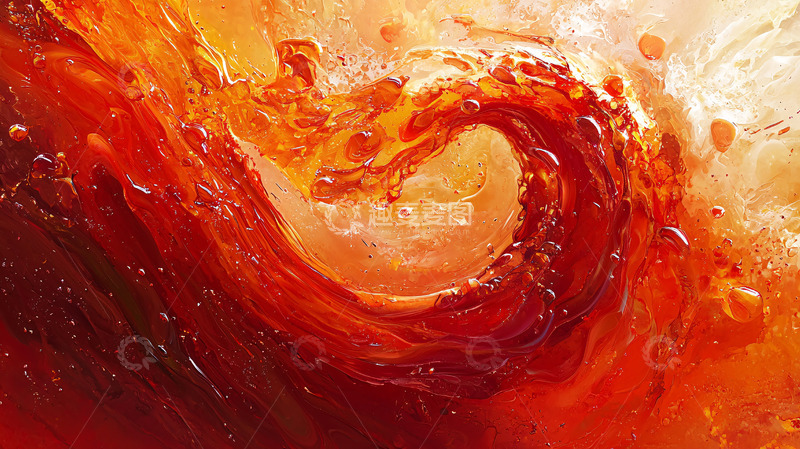 高清大图下载【趣麦麦图】液体流动