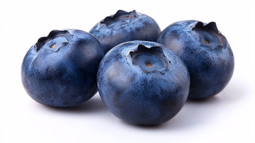 新鲜蓝莓特写高清图片