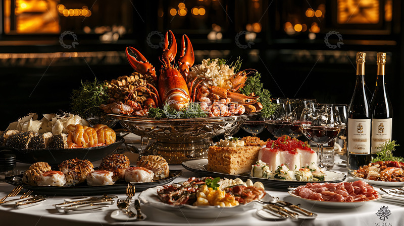 高清大图下载【趣麦麦图】奢华海鲜盛宴