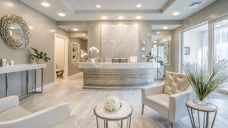 高清大图下载【趣麦麦图】现代简约诊所候诊区