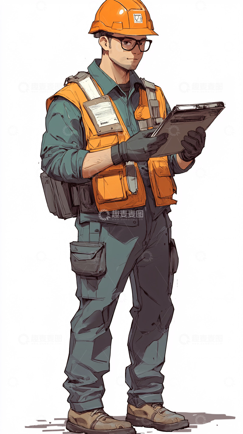 高清大图下载【趣麦麦图】工程师