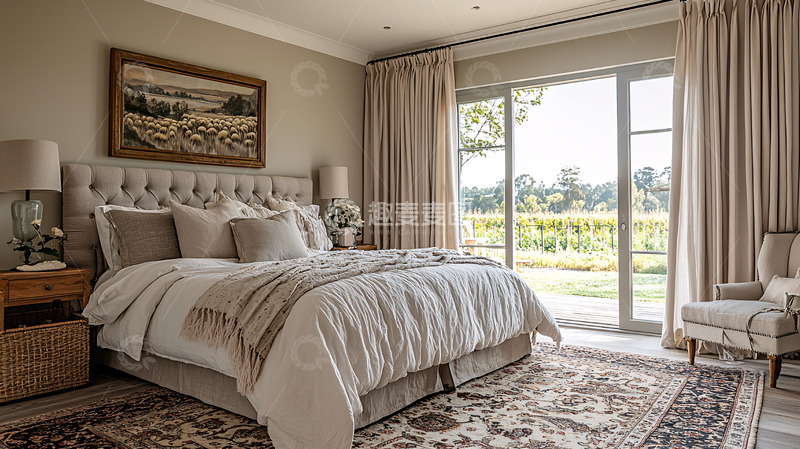 高清大图下载【趣麦麦图】简约卧室设计