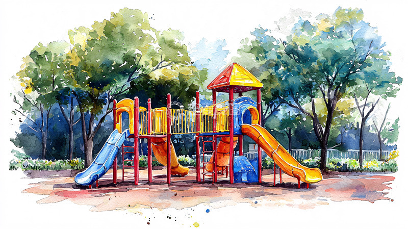 高清大图下载【趣麦麦图】水彩画