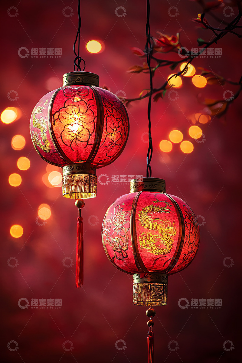 高清大图下载【趣麦麦图】红灯笼