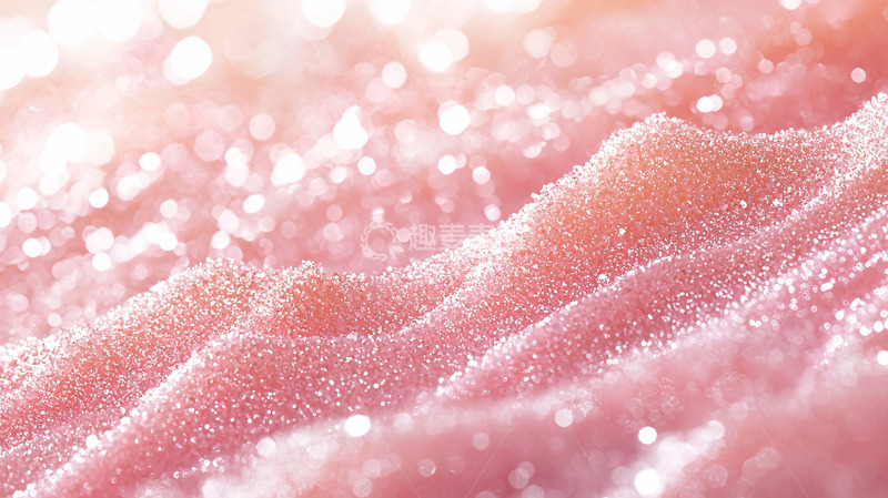 高清大图下载【趣麦麦图】粉色闪光背景