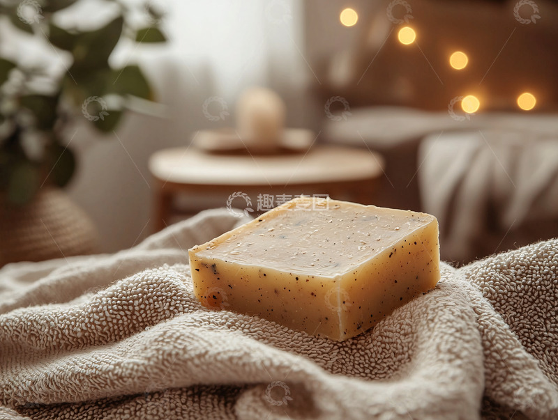 高清大图下载【趣麦麦图】手工皂与毛巾