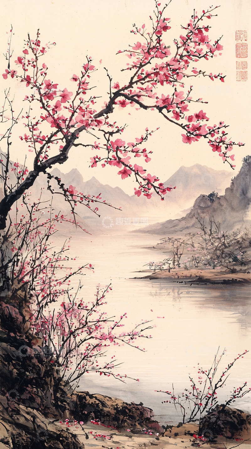 高清大图下载【趣麦麦图】水墨画