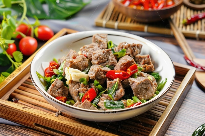 高清大图下载【趣麦麦图】一碗炖肉粒美食