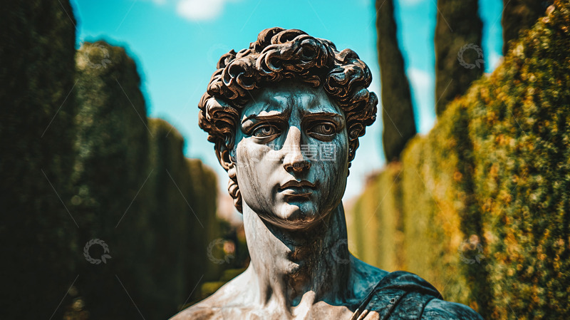 高清大图下载【趣麦麦图】雕塑特写