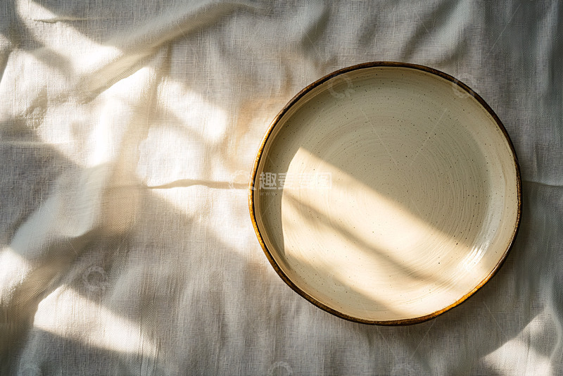 高清大图下载【趣麦麦图】餐盘光影